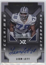 2020 Panini XR Acclaimed Auto /20 Leon Lett #AA-LL Auto