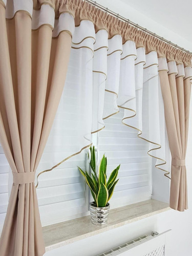 Amazing Stunning Voile Net Curtain Ready Made To Hang /Voiles/Firany/FiraNKI - Picture 1 of 2