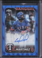 2024 Topps Chrome #RA-JP J.P. Martinez Blue Raywave Auto #/150 RC