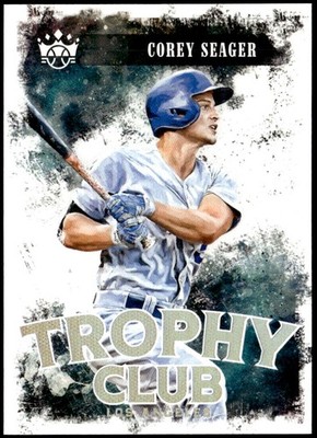 2018 Panini Diamond Kings #TC4 Corey Seager Trophy Club E1