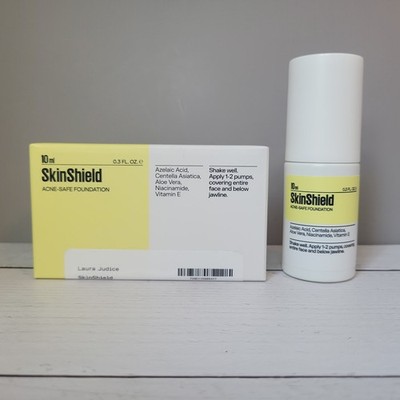 Skin Shield | Foundation | Acne Safe | Shade 20 | New In Box | 0.3 Fl Oz | 10ML 
