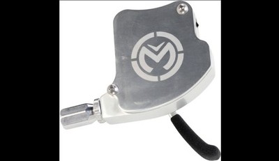 MOOSE RACING Silver Billet ATV Thumb Throttle, 7/8'' Bars, Made in USA M78-004