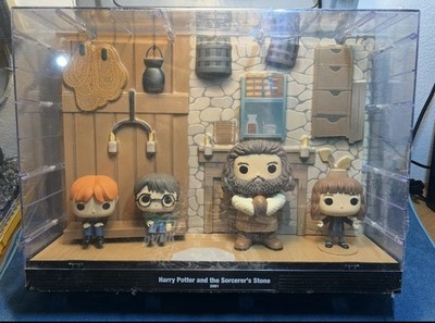 Funko Pop Harry Potter Hagrid's Hut Deluxe Moment #04 Hagrid Harry Ron Hermoine
