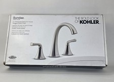 Kohler Sundae R28797-4D-BN Widespread 2-Handles Bath Faucet - Brushed Nickel
