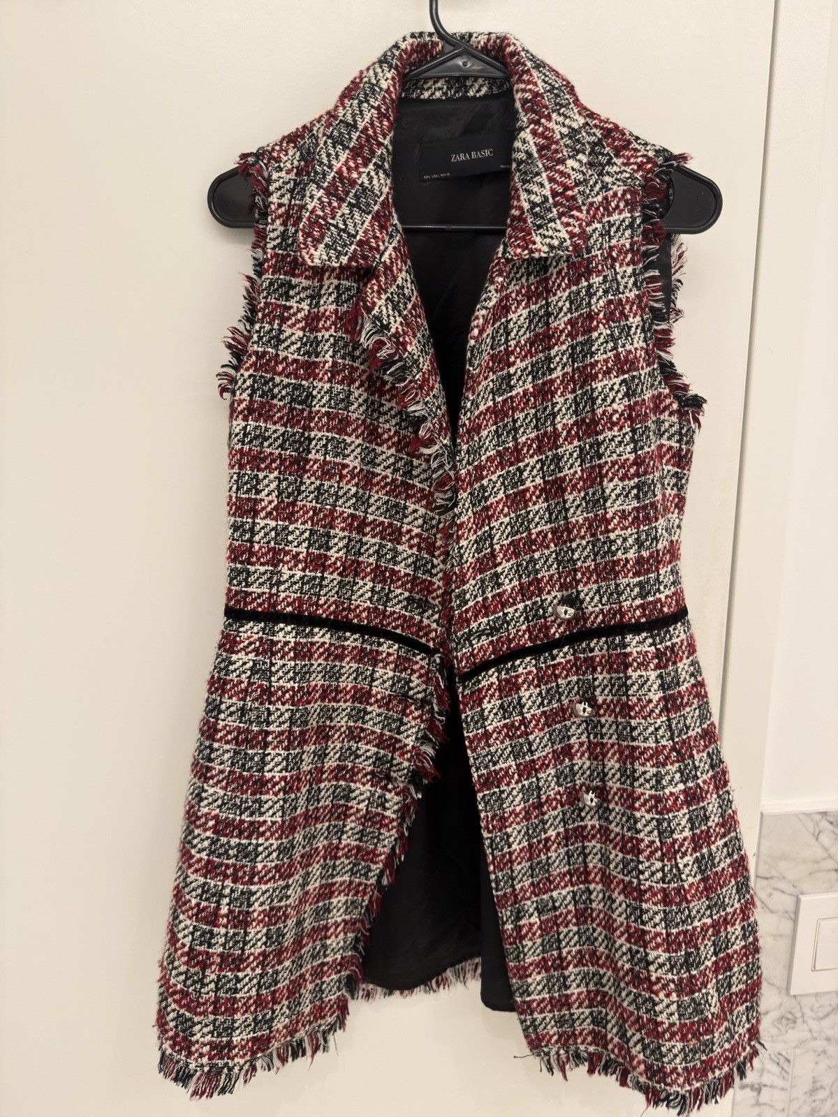 Zara Women's Vintage Tweed Dress Size L (RUNS SMALL) ❤️‍🔥Ready To Ship❤️‍🔥 thumbnail 5