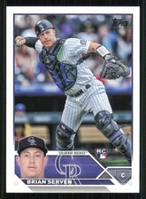 2023 Topps #41 Brian Serven RC