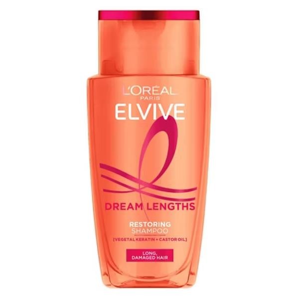 3 x L'Oreal Elvive Dream Lengths Restoring Shampoo 90ml