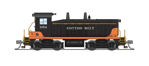 Broadway Limited 9389 N Spur EMD SW7 - Standard DC - Stealth -- Cotton Belt SSW | Zustand: Neu