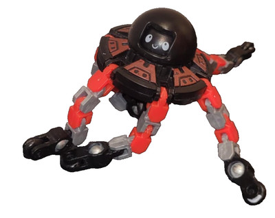 Verformbarer Fingerspitze transformierbarer Roboter Kreisel Spin Top Handschmeichler Spinner