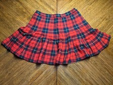 Pendleton Skirt Kilt Size 12 Wallace Tartan 100 Wool USA VTG