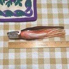 Heavy,  vintage Hawaiian, productive, “slate insert” trolling Lure (Guzman?).