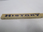 Folding Ruler 2000 Years of History By The Meter Metermorphosen 2000 | eBay