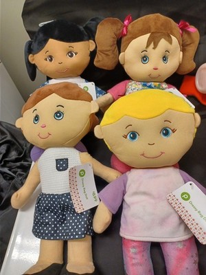 Dressy Rag Dolls 14'' NWT Each Different Your Choice