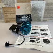 Vintage Polaroid Flashgun 268 In Original Box - UNTESTED