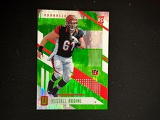 Russell Bodine 2017 Unparalleled Wind Chimes Rookie RC Cincinnati Bengals D51