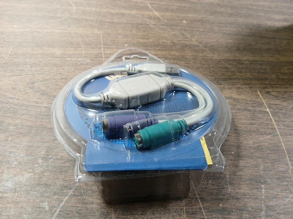 PS/2 Keyboard/Mouse to USB Converter Adapter New Computer - Image 2 of 4