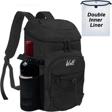 Cooler Backpack,24 Cans Insulated Backpack Cooler Leakproof,Lightweight Soft Coo