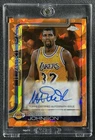 MAGIC JOHNSON 2025-26 TOPPS CHROME SAPPHIRE #TCA-MJ AUTO ORANGE REFRACTOR 22/25