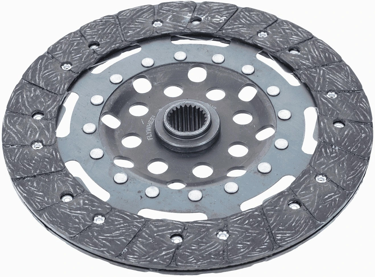 Kit d'embrayage Sachs 3000 951 869 complet de 240mm avec 24 dents