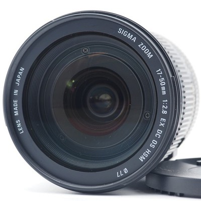 [Almost Unused] Sigma AF 17-50mm f/2.8 EX DC OS For Canon HSM Mount From JAPAN