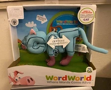 WordWorld Cat with DVD Plush Magnetic Pull-Apart Letters NEW NIB 2007