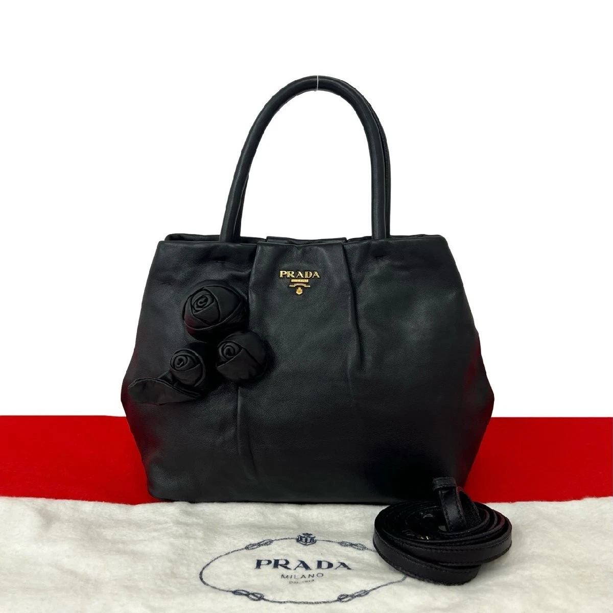 ☆ROSE☆! プラダPRADA ジャガード2wayトートバッグ PRADA Rose Bags & Handbags for Women for sale | eBay