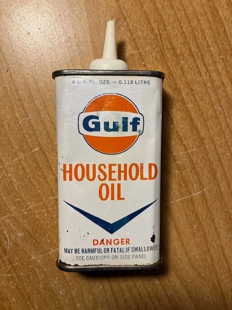 Gulf In Collectible Gas & Oil Advertising Cans And Buckets for