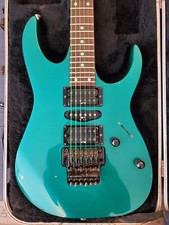 Rare 1992 Authentic Made in Japan Fujigen Ibanez RG470 (RG570) Emerald Green