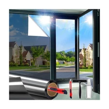 One Way Window Privacy Film See Out Not in, Window Tint for Home, Reflective ...