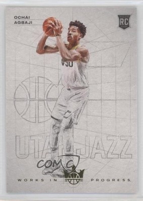 2022-23 Panini Court Kings Works in Progress Ochai Agbaji #30 Rookie RC 0t30