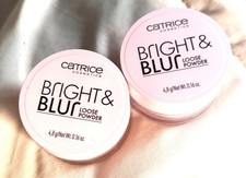 Lot Of 2 Catrice Bright & Blur Loose Powder 0...