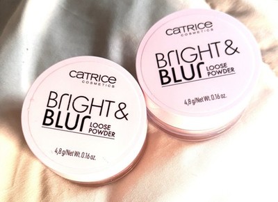 Lot Of 2 Catrice Bright & Blur Loose Powder 010 Soft Pink(4.8gEach) NewFree Ship