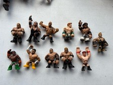 WWE Rumblers Mini Figures Triple H Rey Mysterio Randy Orton Rock Seamus x11