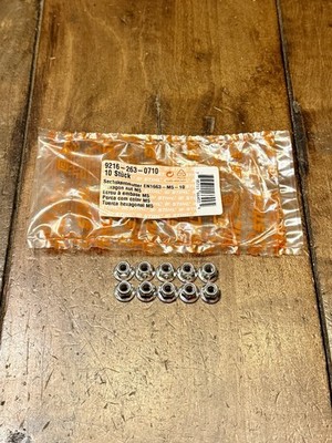 STIHL Lock Nut (10-Pack) HS81 HS82 HS86 HS87 HSA130 9216-263-0710 Genuine OEM