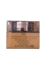 Makeup Revolution Conceal and Fix Ultimate Coverage Concealer - Tan