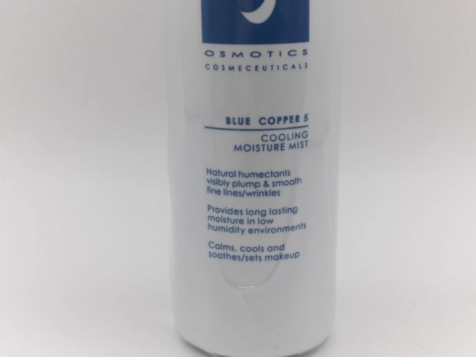 Osmotics Azul Cobre 5 Niebla de Humedad Enfriamiento 2 Fl Oz Calmante Foto 3 de 4