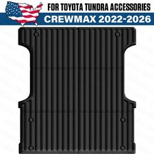 5.5ft Truck Bed Mat For 2022-2026 Toyota Tundra Crewmax All Weather Tpe Rubber 5.5ft Truck Bed Mat For 2022-2026 Toyota Tundra Crewmax All Weather Tpe Rubber