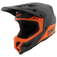 MSR™ Carbon Hex Helmet w/MIPS Large Matte Black/Orange