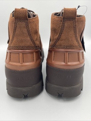 Polo Ralph Lauren Oslo Low buckle waterproof leather boots 