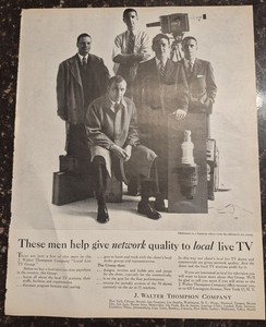 J Walter Thompson Company 1 print ad Fortune 1956
