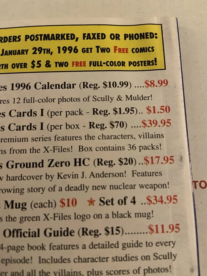 THE X FILES # 1 TOPPS COMICS Digest "Big Foot, Warm Heart" Foto 3 de 4