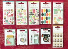 YOU CHOOSE - HOME BAKING GLITTER & MORE SHAKER-POPS & SPRINKLES 3D STICKERS