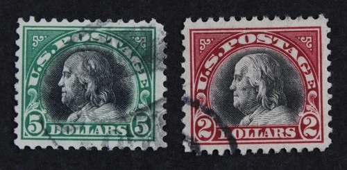 CKStamps: US Stamps Collection Scott#524 547 Franklin Used