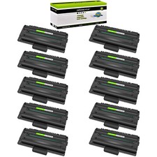 10 Pack Black Laser Toner Cartridge for Samsung ML-1710D3 ML1710 ML-1740 ML-1750