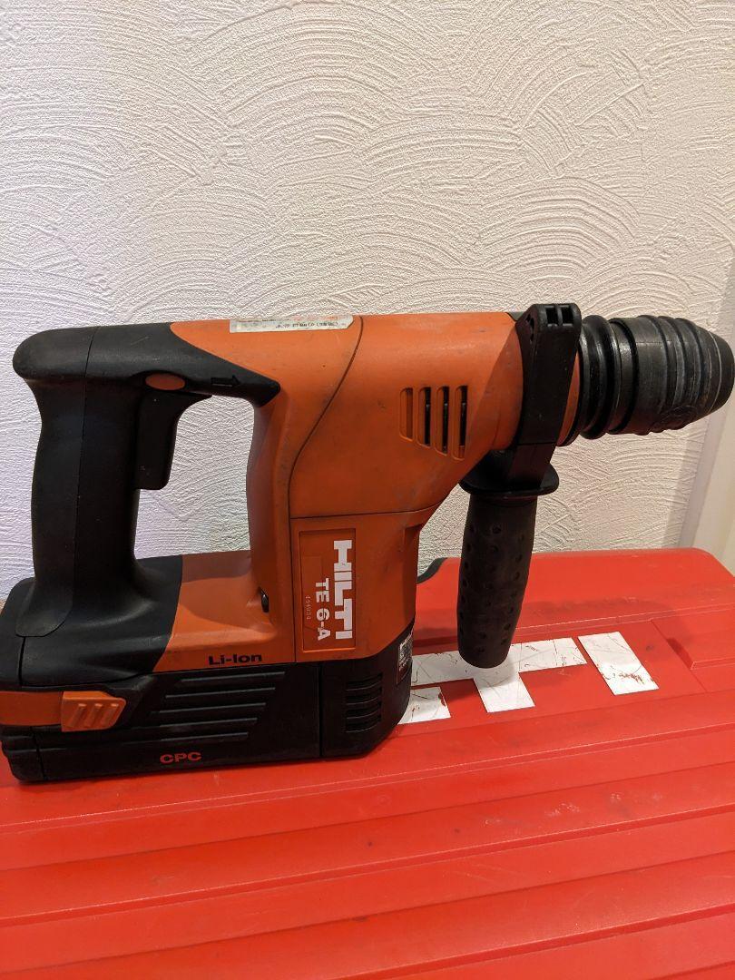 Rechargeable Rotary Hammer Drill 36V Hilti Te6-A Main Unit Rechargeable Rotary Hammer Drill 36V Hilti Te6-A Main Unit
