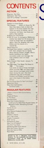 New Idea - Jan. 17, 1981 - Sophia Loren, Kate Jackson, David Tonkin + Hasselhoff - Picture 3 of 3