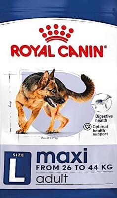 Royal Canin Maxi Adult L - 15 kg (  4,83/kg) Trockenfutter für große Hunde