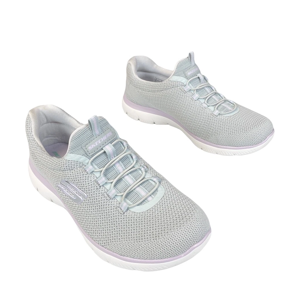 Skechers Tenis GO Walk Flex-Clever View para mujer, gris, 5, Gris