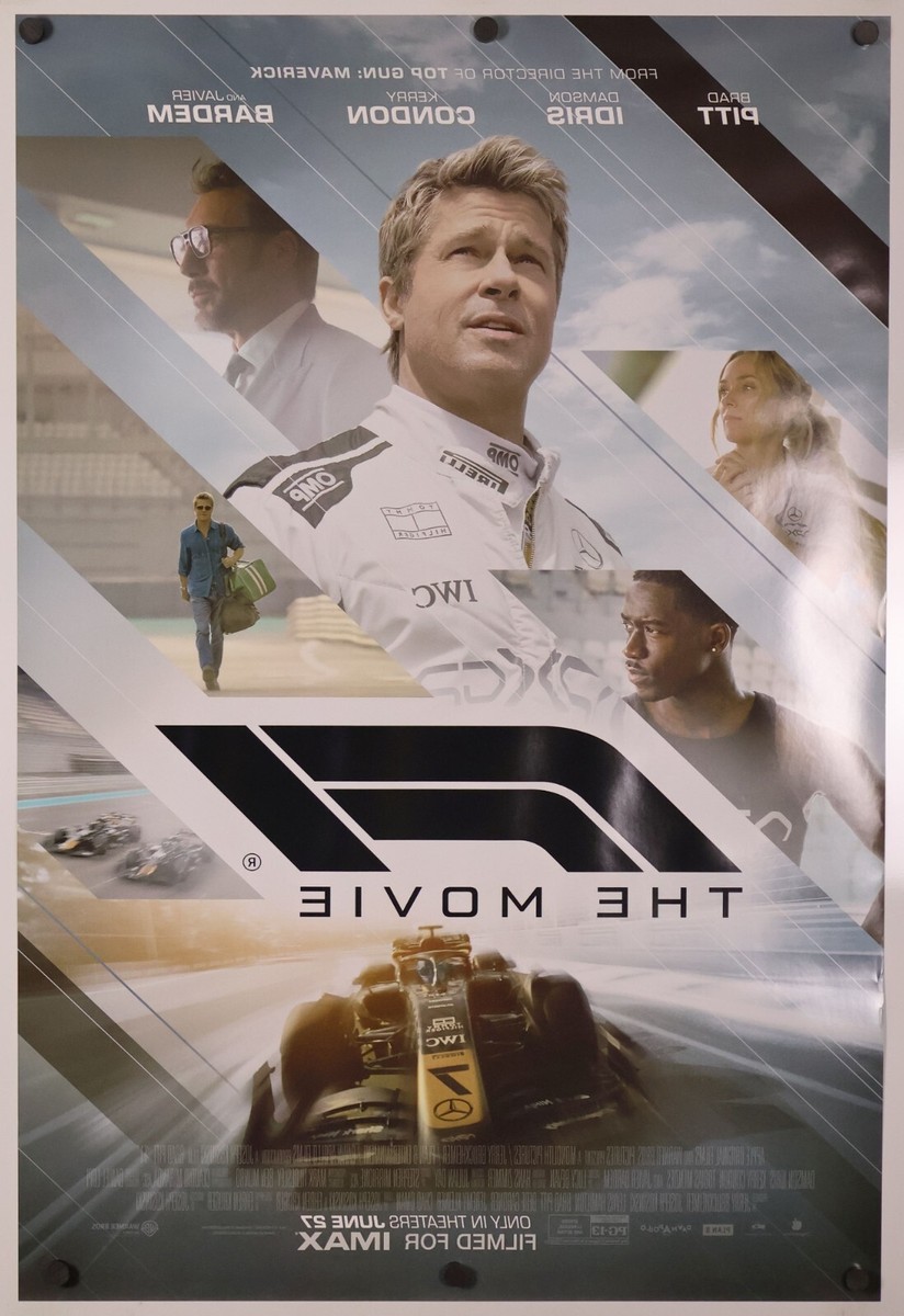 F1 Brad Pitt 50x70cm 2枚セット ポスター F1 Brad Pitt 50x70cm 2枚セット ポスター F1 Brad Pitt 50x70cm
