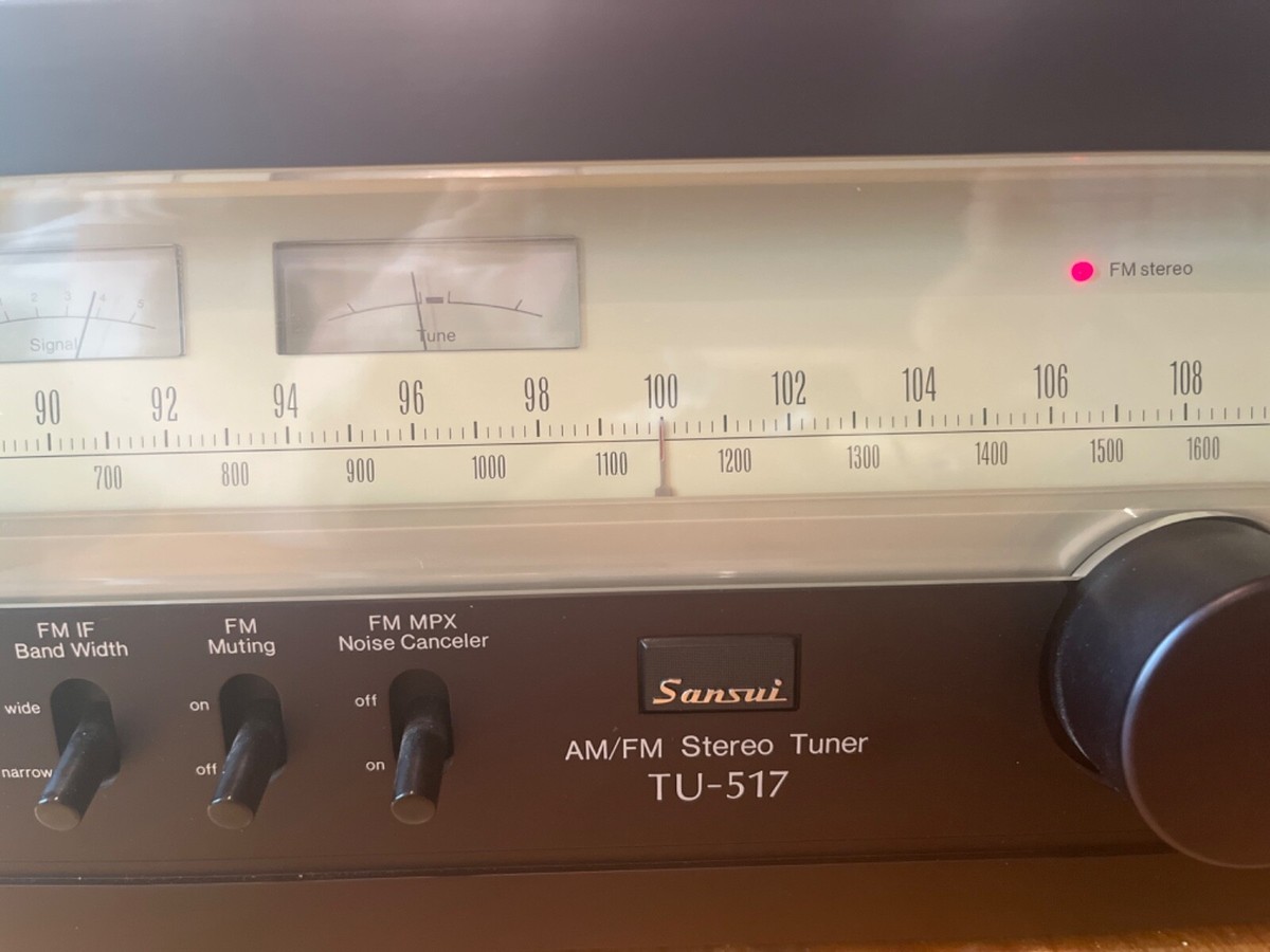 SANSUI TU-α517XR デジタルシンセサイザー ステレオチューナー SANSUI TU-α517XR